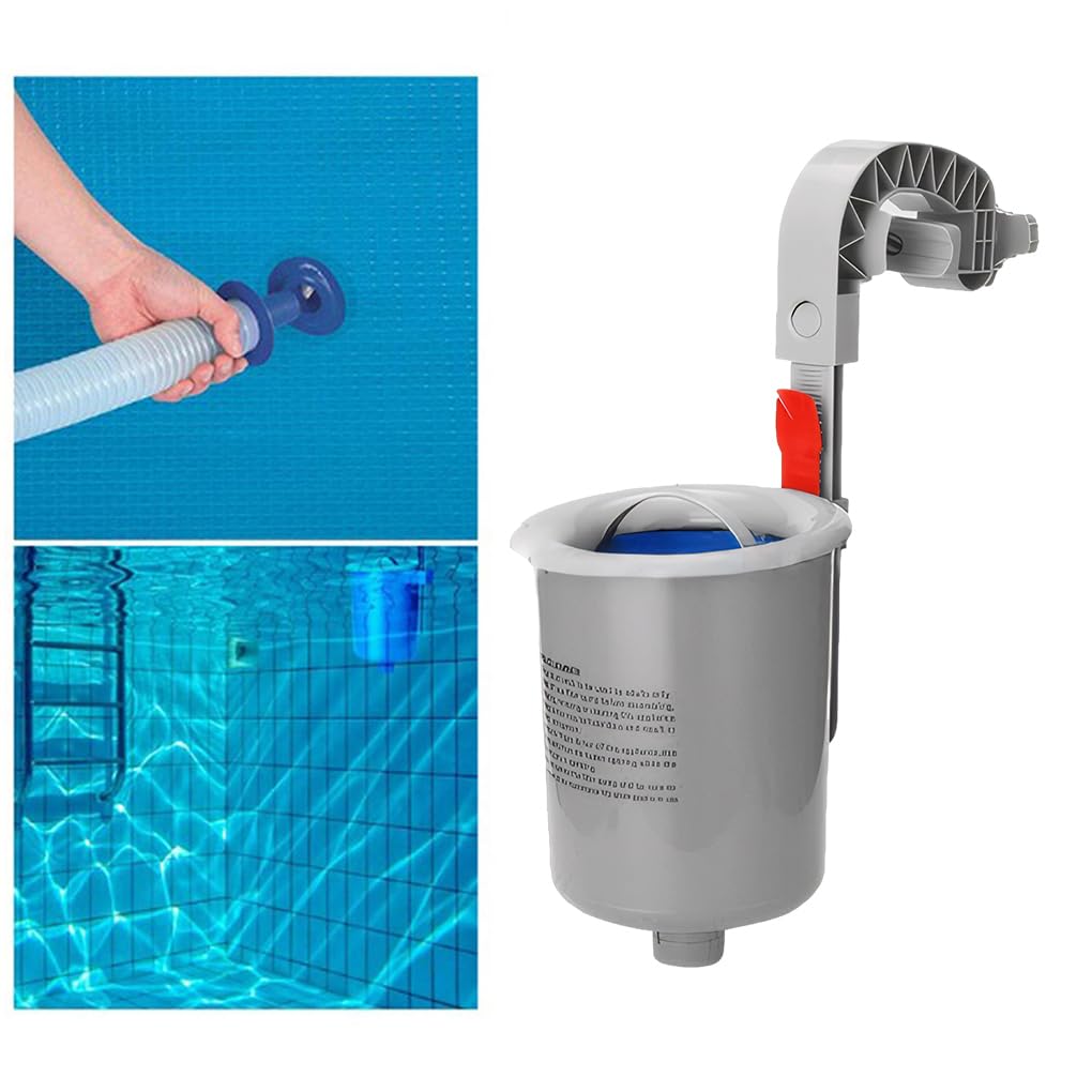 Filtro de Piscina práctico. Dile adiós a los residuos y Hola al | cristalina. Accesorios para piscinas de ABS.