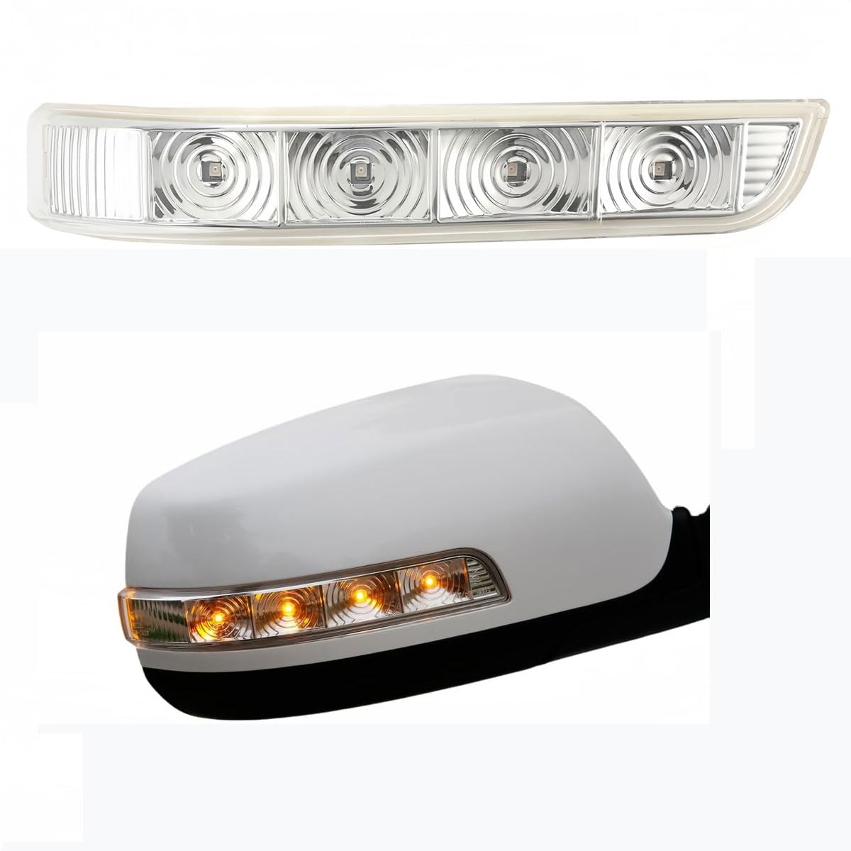 Spiegelblinker Außenspiegel Blinker Für KIA Sorento 2009-2014 2015-2020 Links Rechts Auto-Seiten-Rückspiegel-Blinker-Licht-Anzeigeleuchte Zubehör,Left-2009-2014