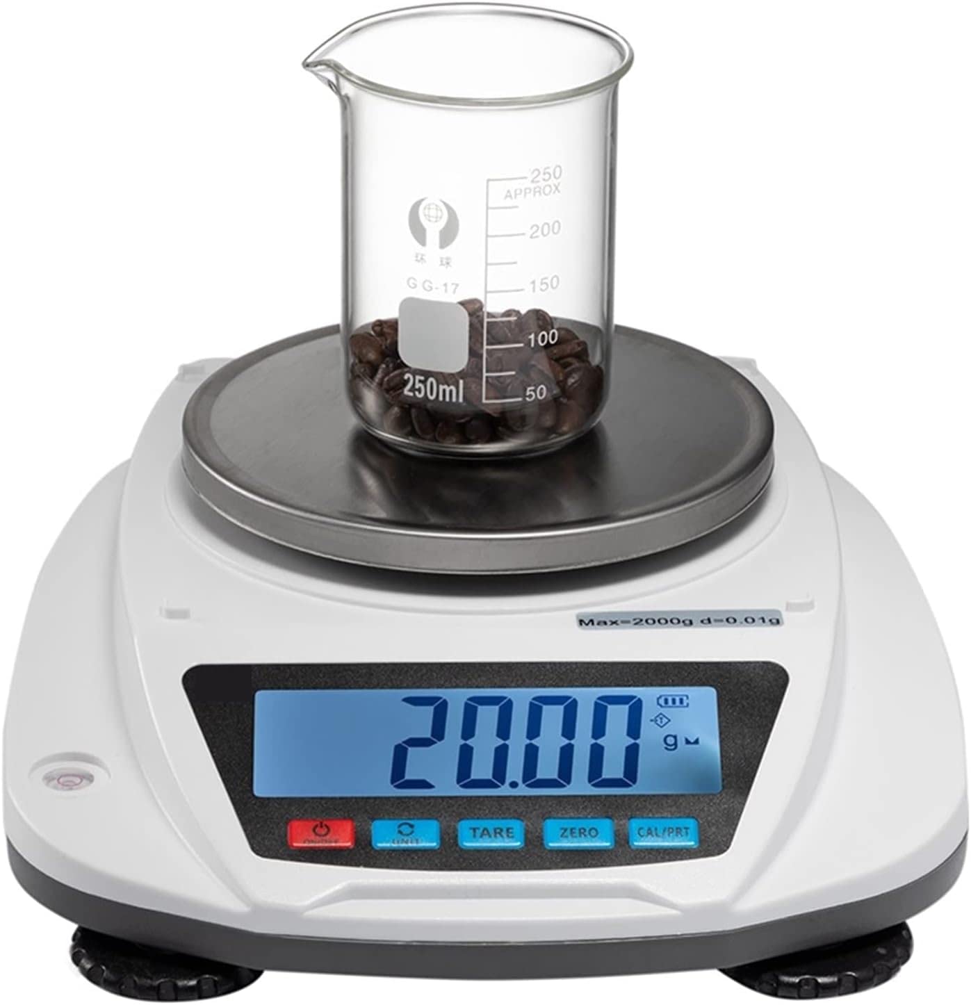 Báscula Digital Báscula de Laboratorio Balanza analítica Microbalanza Digital Balanza electrónica de precisión Báscula 2000g Rango 0,01g Resolución Báscula de Cocina Básculas