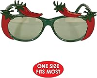 Vista 3 de Beistle 60373 Chili Pepper Fanci-Frames, Red/Green, 1 Count (Pack of 1)