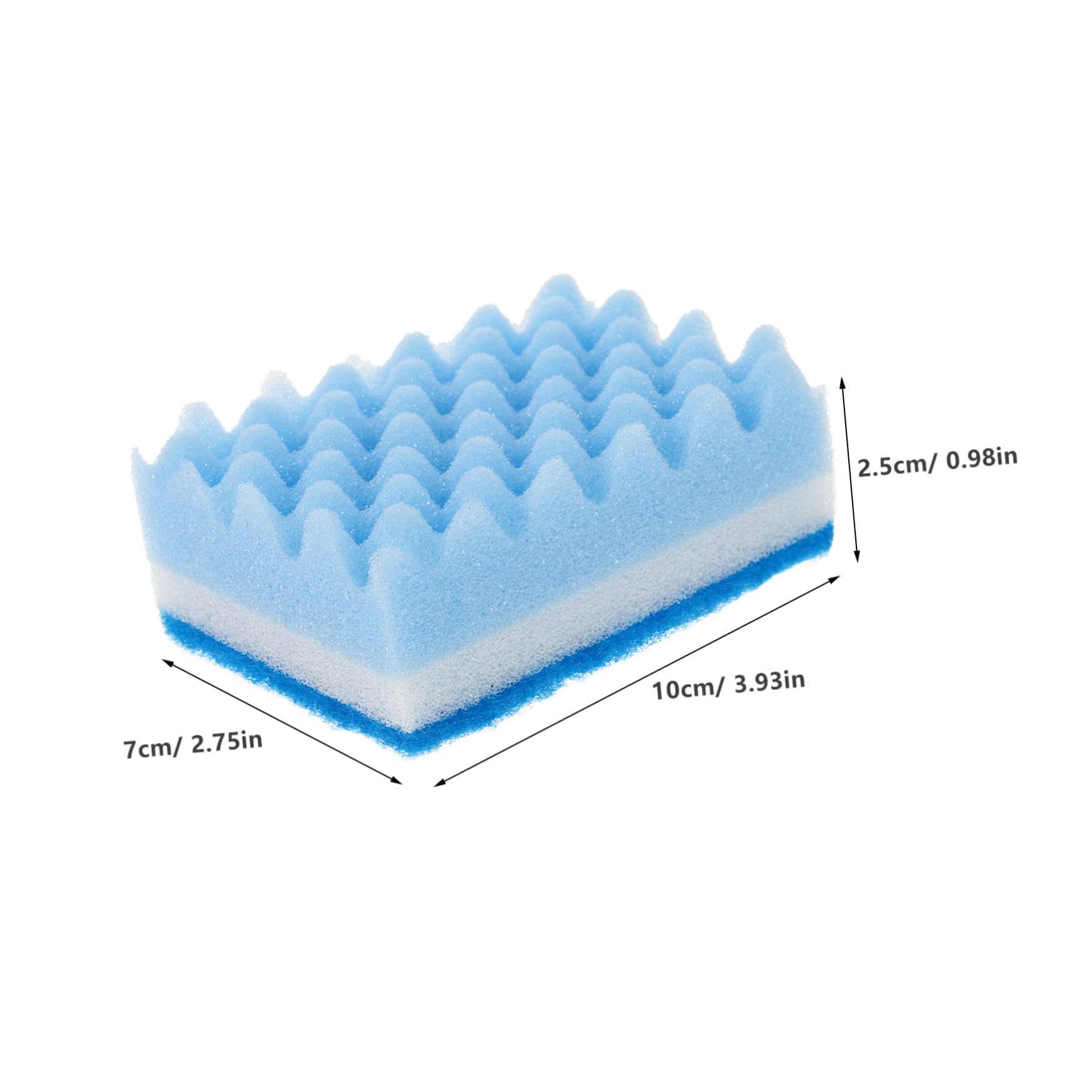 minkissy Multi-use Cleaning Sponges Dish Sponges Non-Scratch for Kitchens and Cars Random Color