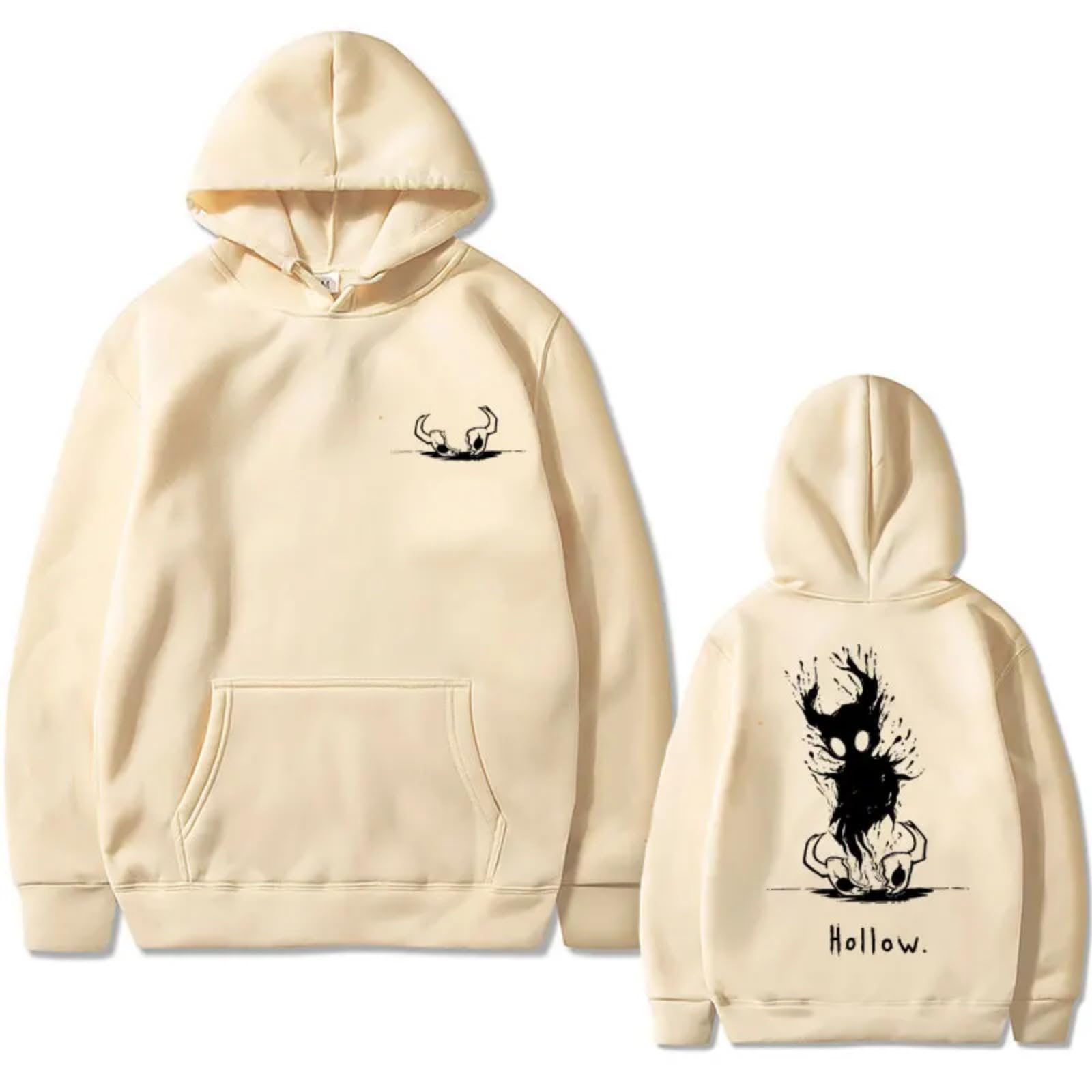 Knight Hooded Sweatshirt Men's Casual Hoodie Long Sleeve with Pocket Streetwear