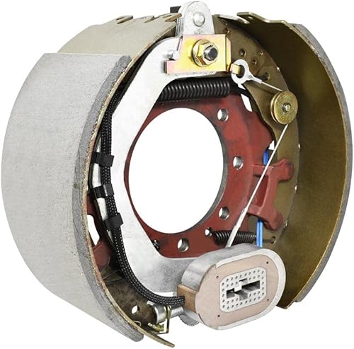 Miniatura 7 de Pro Trucking Products 12-1/4" x 5" 15K FSA LH/RH Conjunto de freno eléctrico con placa trasera fundida de 7 pernos para ejes Dexter 23446PTP/23447PTP