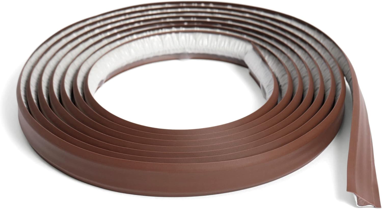 InstaTrim The Original Flexible Trim 10 Foot Long Dark Brown 3/4