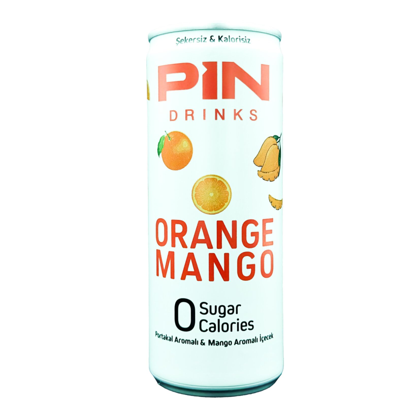 PIN Orange Mango Soğuk Bitki Çayı Teneke 250 ml