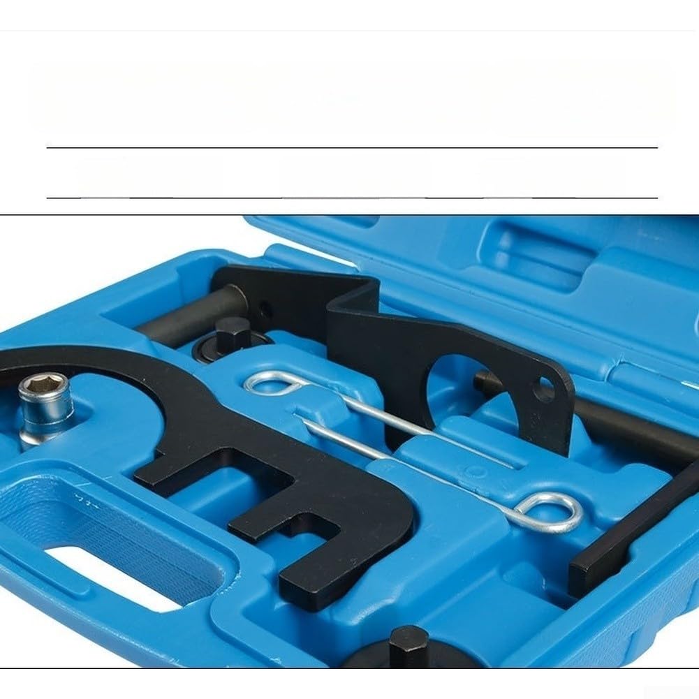 Kit de 8 outils de calage d'arbre à cames pour moteurs diesel BMW N47 N47S N57 2.0L avec goupilles de verrouillage et outils de démontage