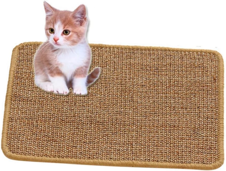 Cat Sisal Grinding Mat for Furniture Flax Material Cat Scratch Pad Comfortable Pet Supplies