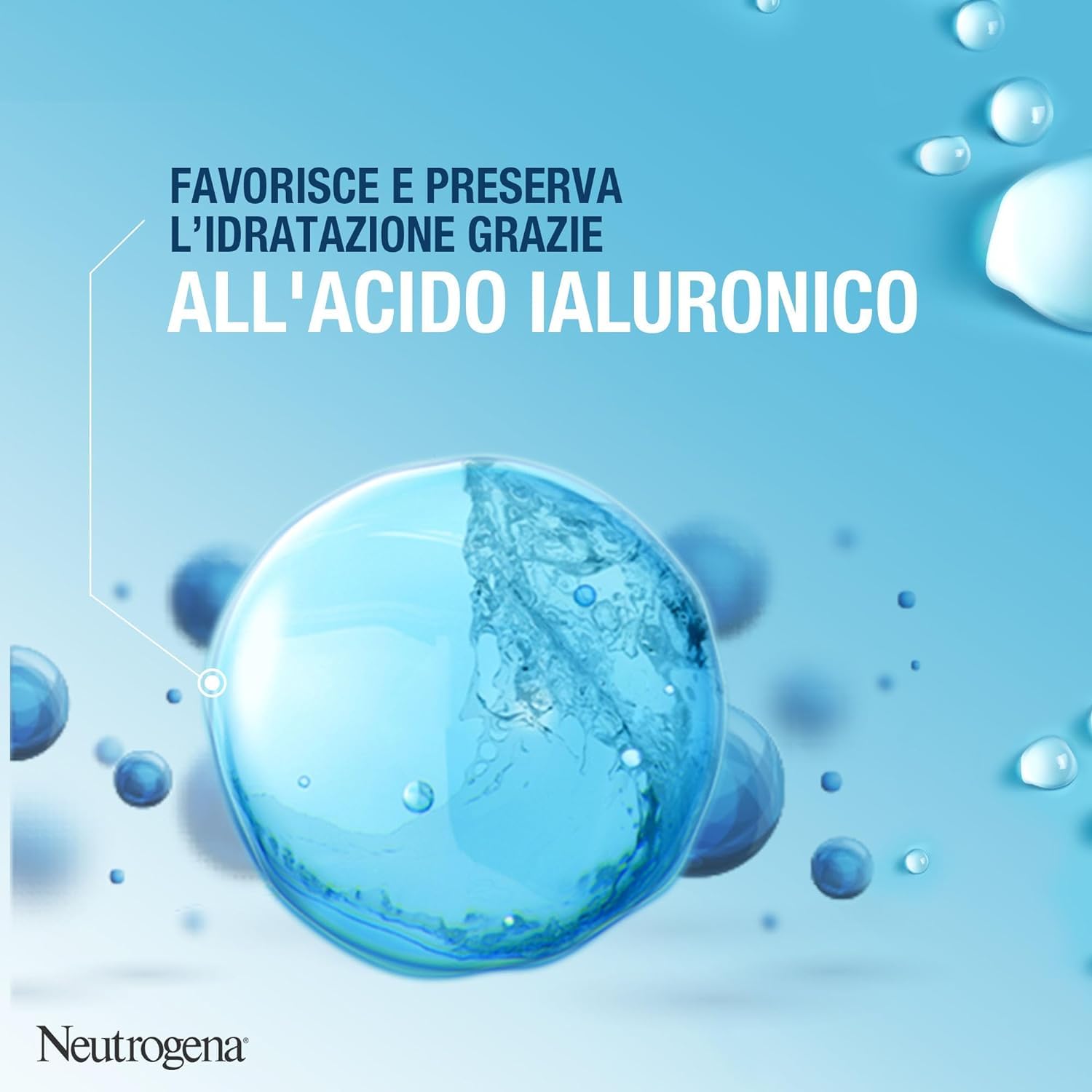 Neutrogena Hydro Boost Salviette Struccanti, Salviettine struccanti e idratanti arricchite con Acido Ialuronico, Struccante viso e occhi detergente per trucco waterproof, 1 confezione da 25 pezzi