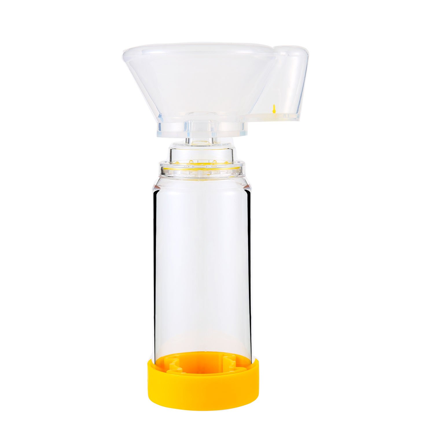 Chamber Plus Spacer Device for Kids, Medium Yellow Clean and Safe (Child)