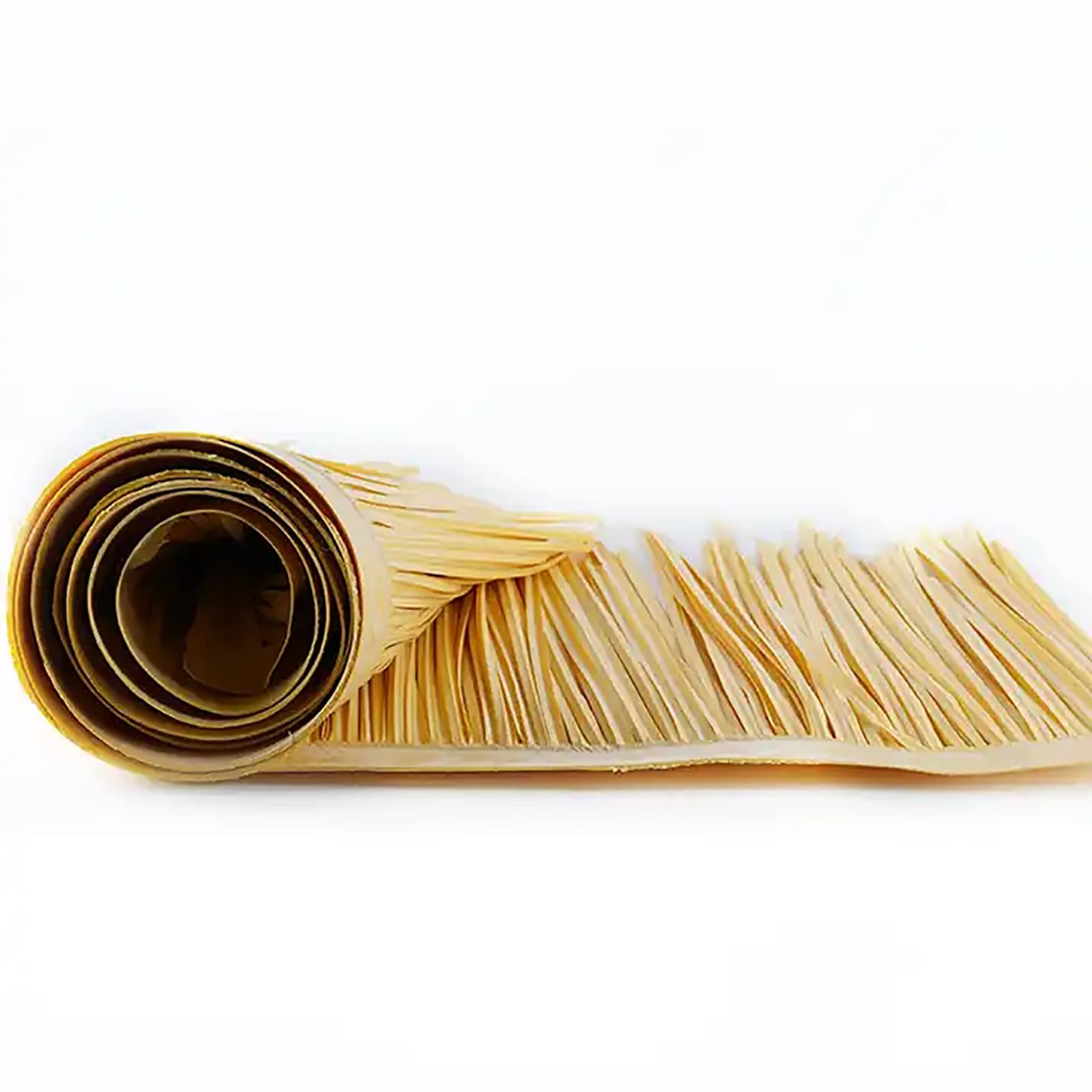 Plastikowa syntetyczna słomka, dach strzechy, rolka palmy, strzechy, kaczka, łódź, żaluzje dekoracyjna słomka do tiki, barowych chatek, do produkcji parasola, rozmiar: 0,5 x 6 m