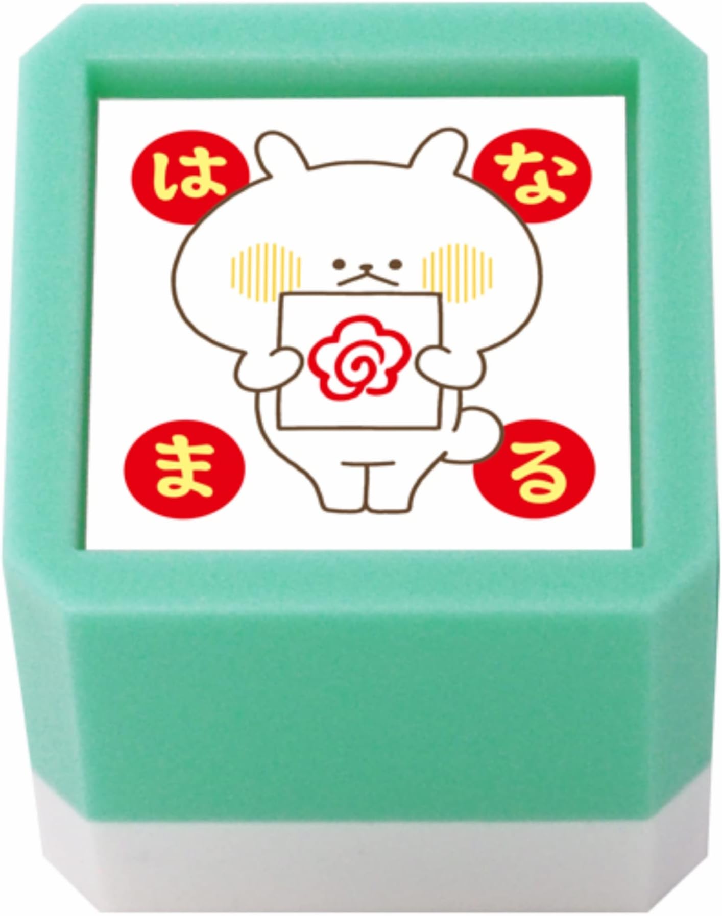 Kodomo Kao 2930-004 Rabbit Takeshi Penetrating Stamp SQ Hanamaru
