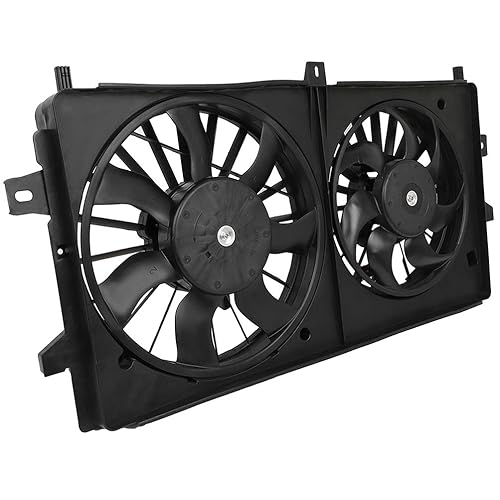 Vista 151 de SCITOO Ventilador de refrigeración del condensador del radiador compatible para Quattro/TT para Passat/Passat CC/Golf/Beetle