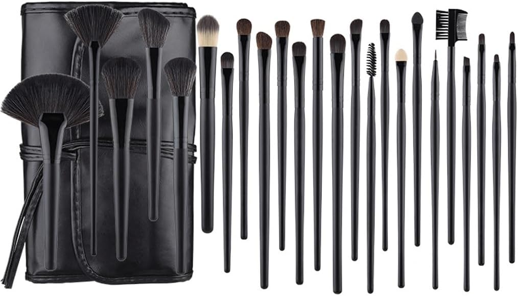 メイクブラシセット メイクブラシ24本、メイク道具一式セット