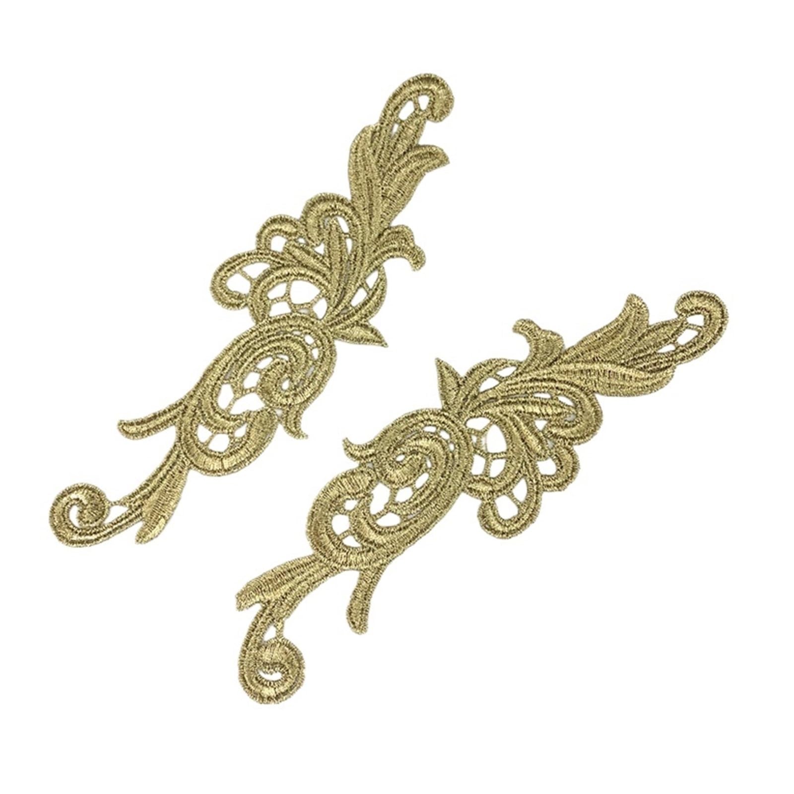 Applique en dentelle 3D pour réparer un col de robe ou embellir une coiffure