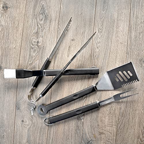 Set de 4 herramientas para parrilla Mr. Bar-B-Q miniatura 3