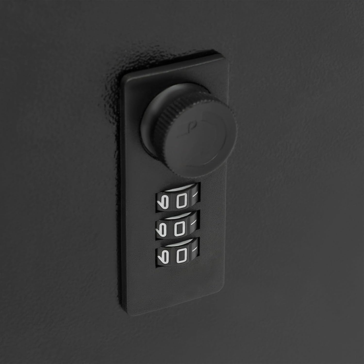Mail Box, Wall Mount Secured Postbox Security Key Drop Box with Combination Lock Anti-Thief & Waterproof Design Versatile Secure Mailbox for Office,Hotel & Home Use (Black)