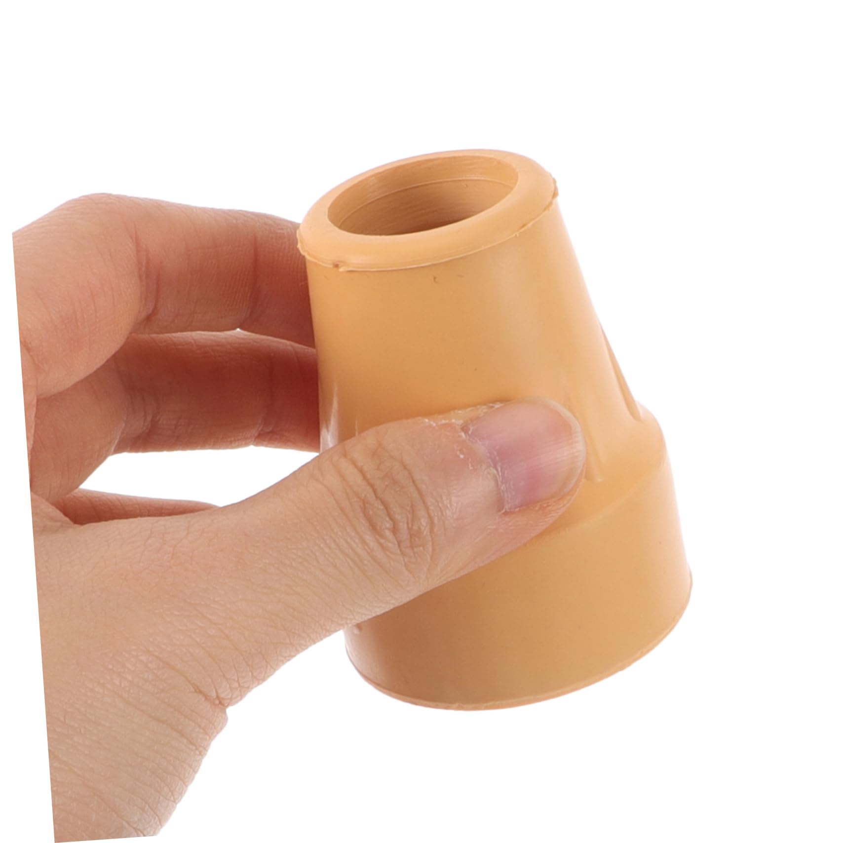 VILLCASE Accessori per Stampelle Gommini Antiscivolo e Cuscinetti Sottoascella in Gomma e Metallo, per Ausilio alla Deambulazione