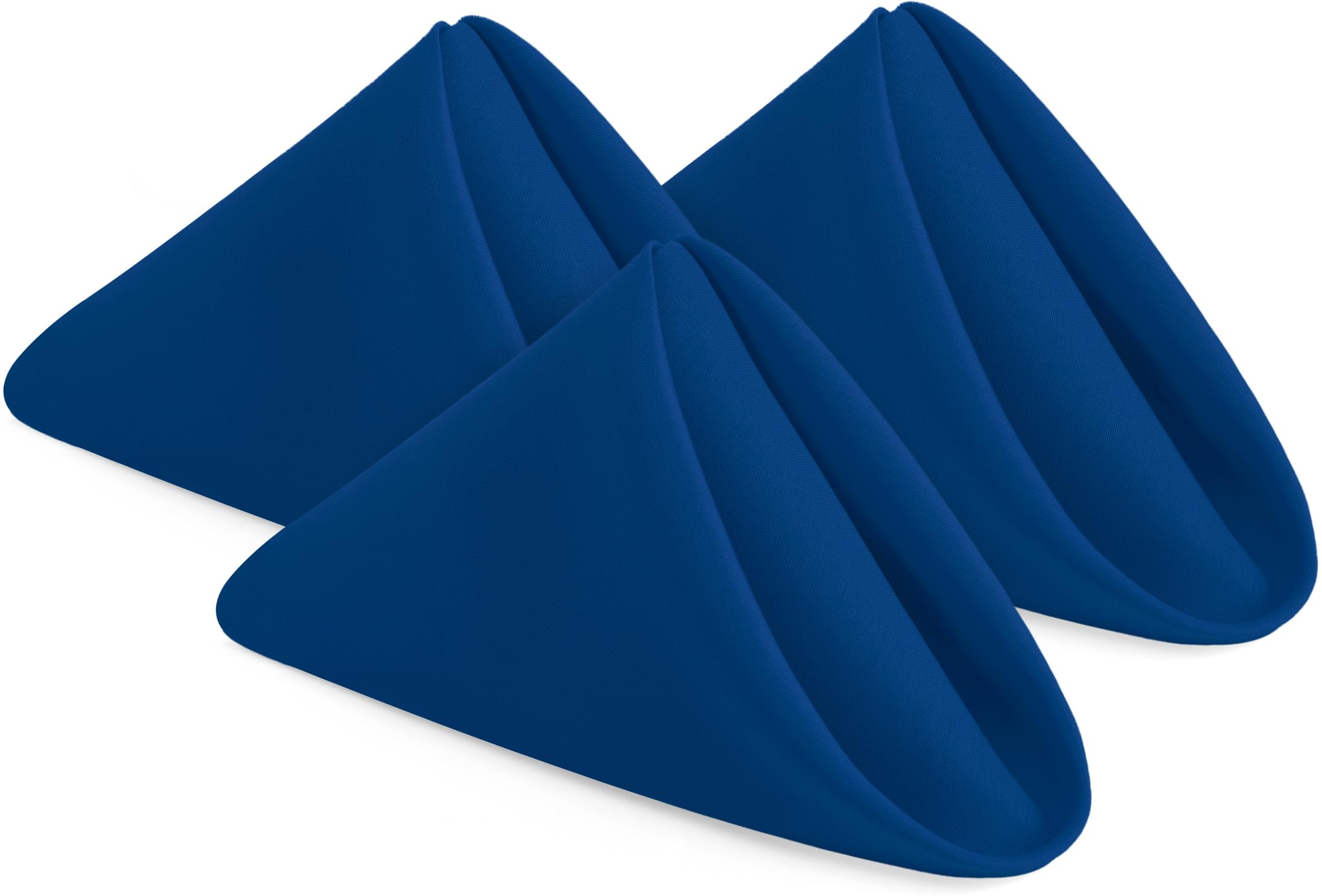 Utopia Home Royal Blue Cloth Napkins (12 Pack, 18x18 Inches), Ideal Dinner Napkins for Party, Wedding and Lunch/Dinner
