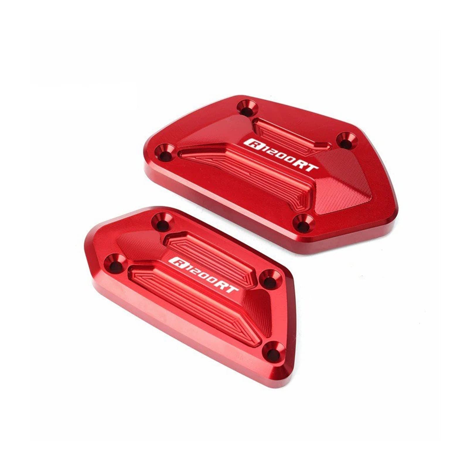 Couvercle de cylindre de frein pour BMW R 1200 RT étanche en aluminium anodisé rouge