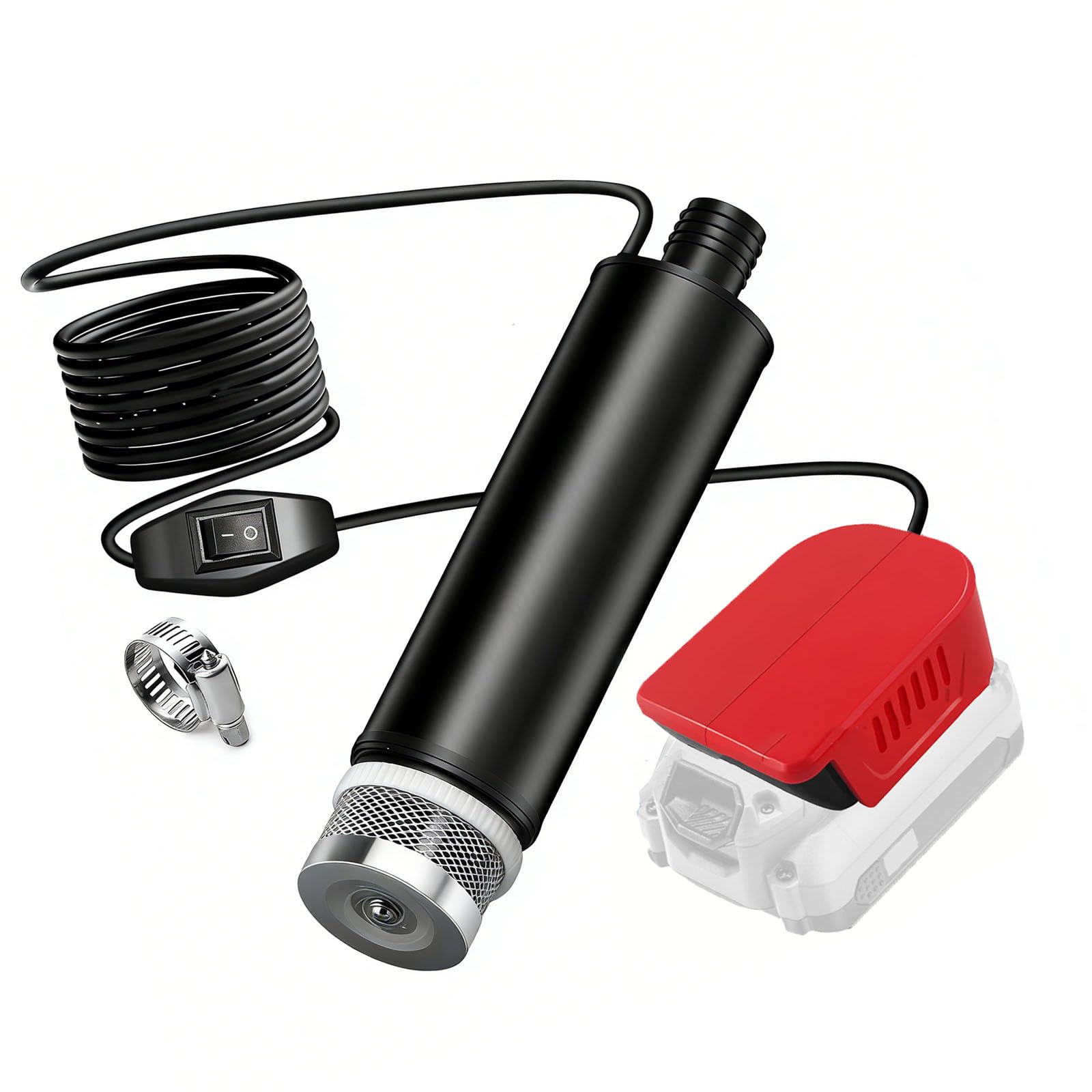 Deeply Well Submersibles Water Pumps Easy Operate Portable Water Transfer Pumps for Pool Drainage and Garden Irrigation for Irrigation Swimming Pool Pond Pumping