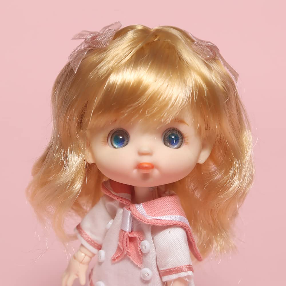 Cheveux longs pour poupée 1/12 BJD parfaits pour vos séances photo de figurines