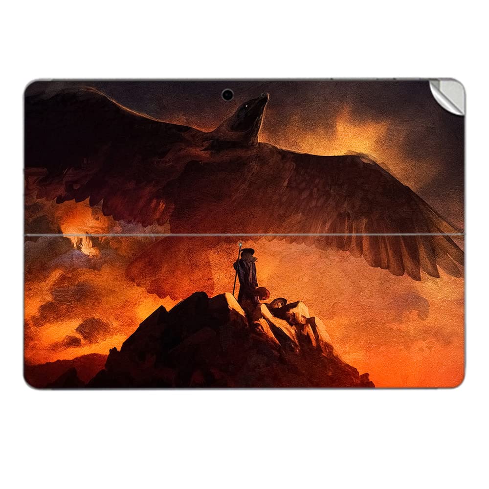 GADGETSWRAP Laptop Decal Vinyl Sticker Top Only Compatible with Surface Go - Lord of The Eagles