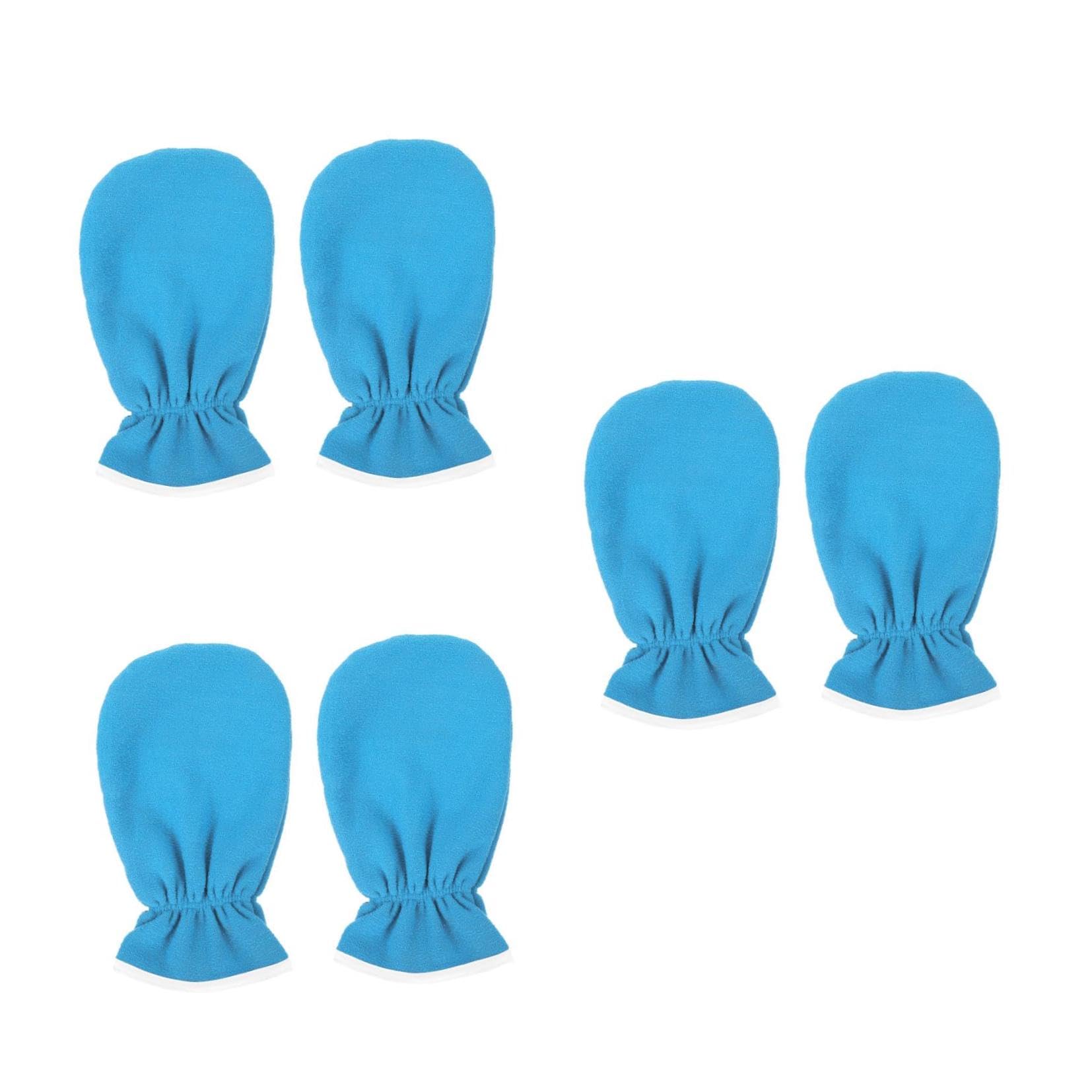 Beavorty 3pares Guantes Hidratantes De Esencial Para Manos Guantes De Gel Exfoliantes Para Cuidado Piel Suaves y Reutilizables Para Hidratación y Reparación De Manos Agrietadas