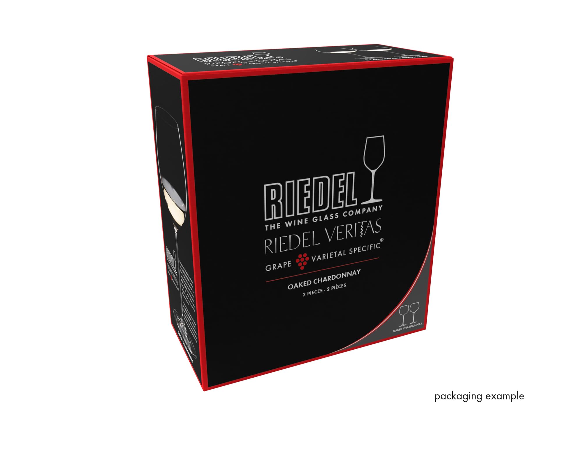 Riedel Veritas 6449/97 Oaked Chardonnay 2 Verres à vin Blanc 21.8oz/620ml (