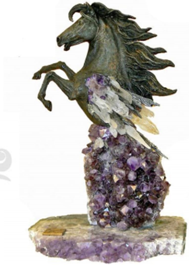Horse Standing on Semi Precious Stone