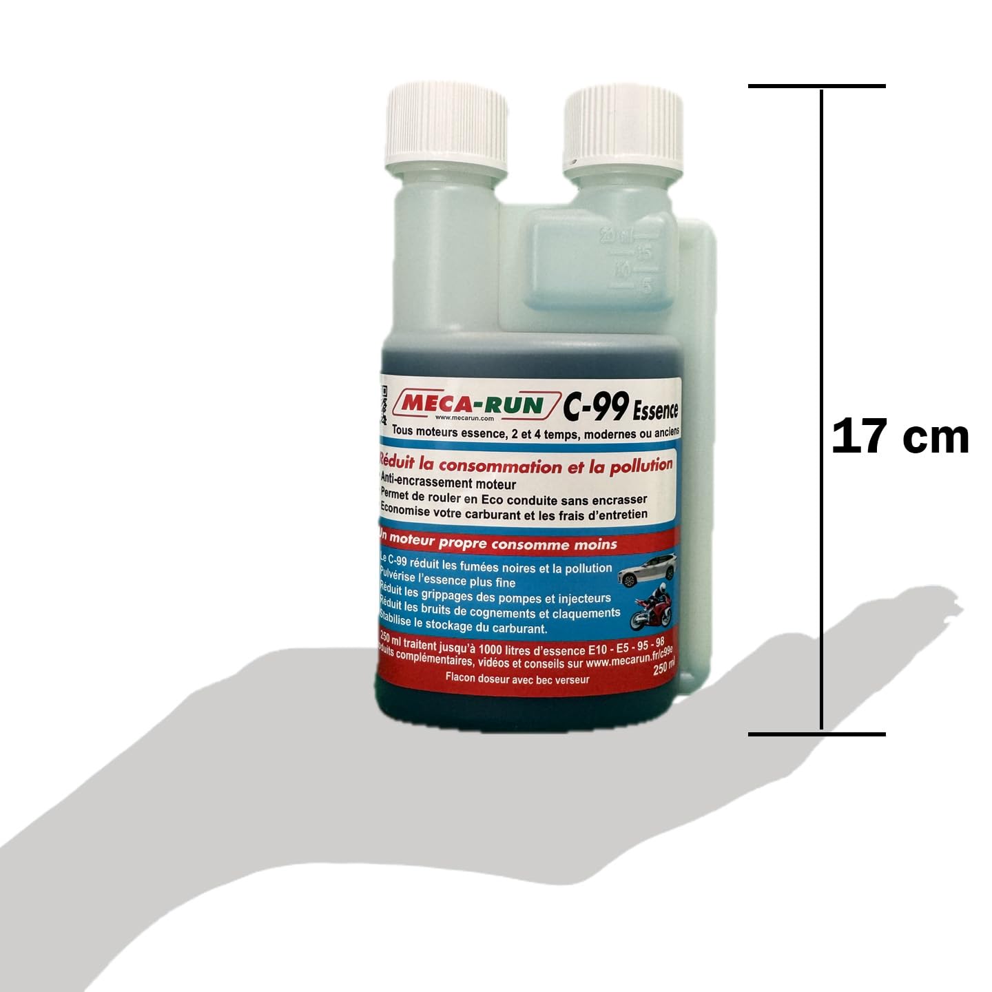 MECA-RUN C99 Essence 250 ML - Entretien et Economie de Carburant