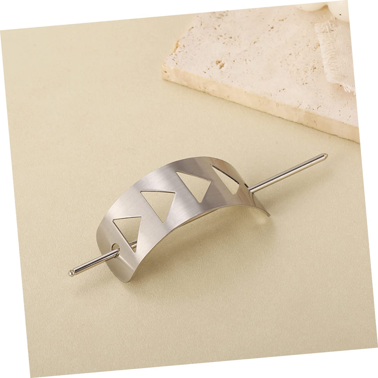 MAGICLULU 8 Piezas Horquilla De De Caballo Clip De De Caballo Pinza Para El Pelo De La Novia Clips De Moño Para El Cabello Palos De Pelo Updo Herramienta Perder Brazalete Metal