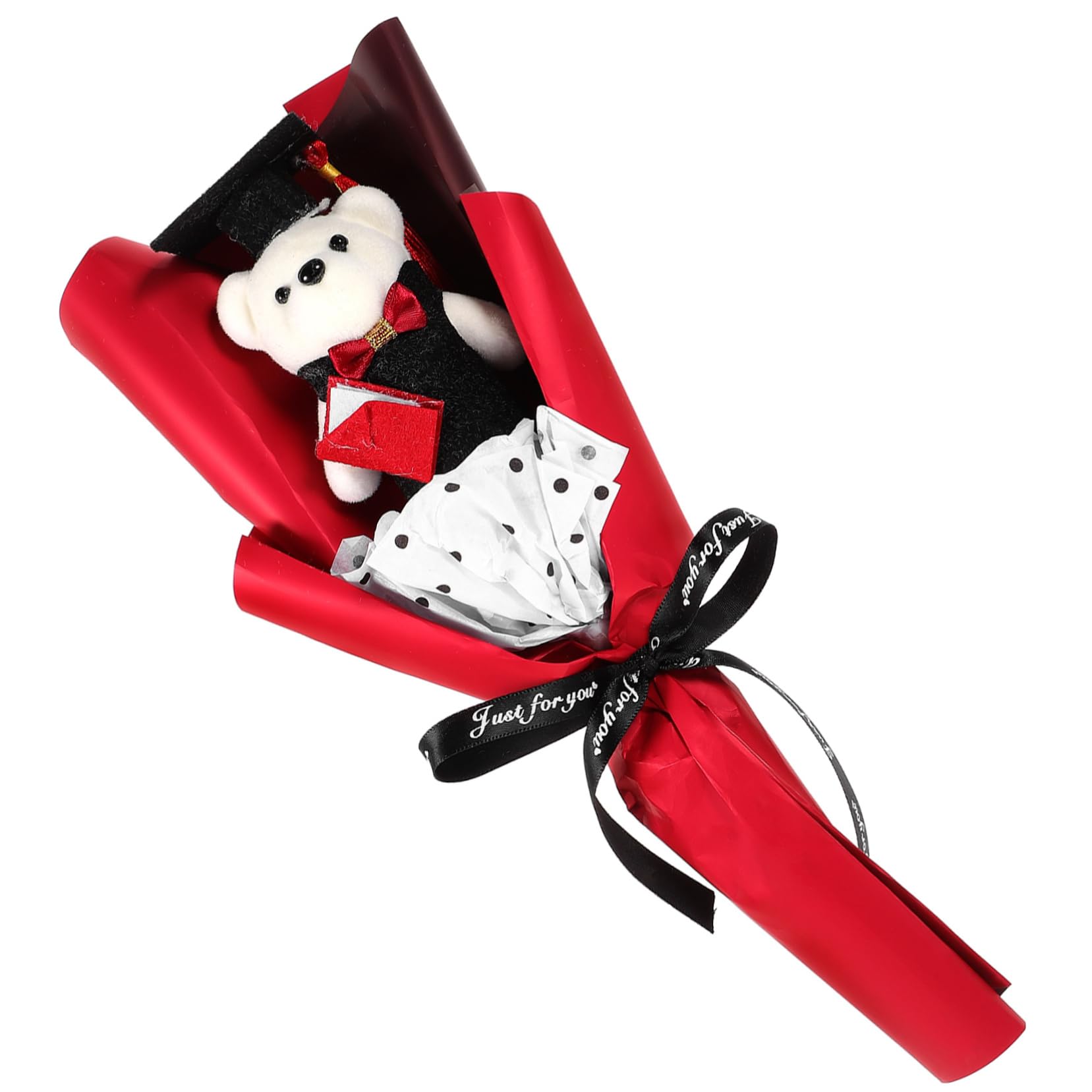 TOPBATHYGraduation Bouquet Graduation Party Favors Figurine Doll Bouquet Graduates Accessories Grad Presents Bouquet Present Bouquet Ornament Banquet Chic Graduation Season