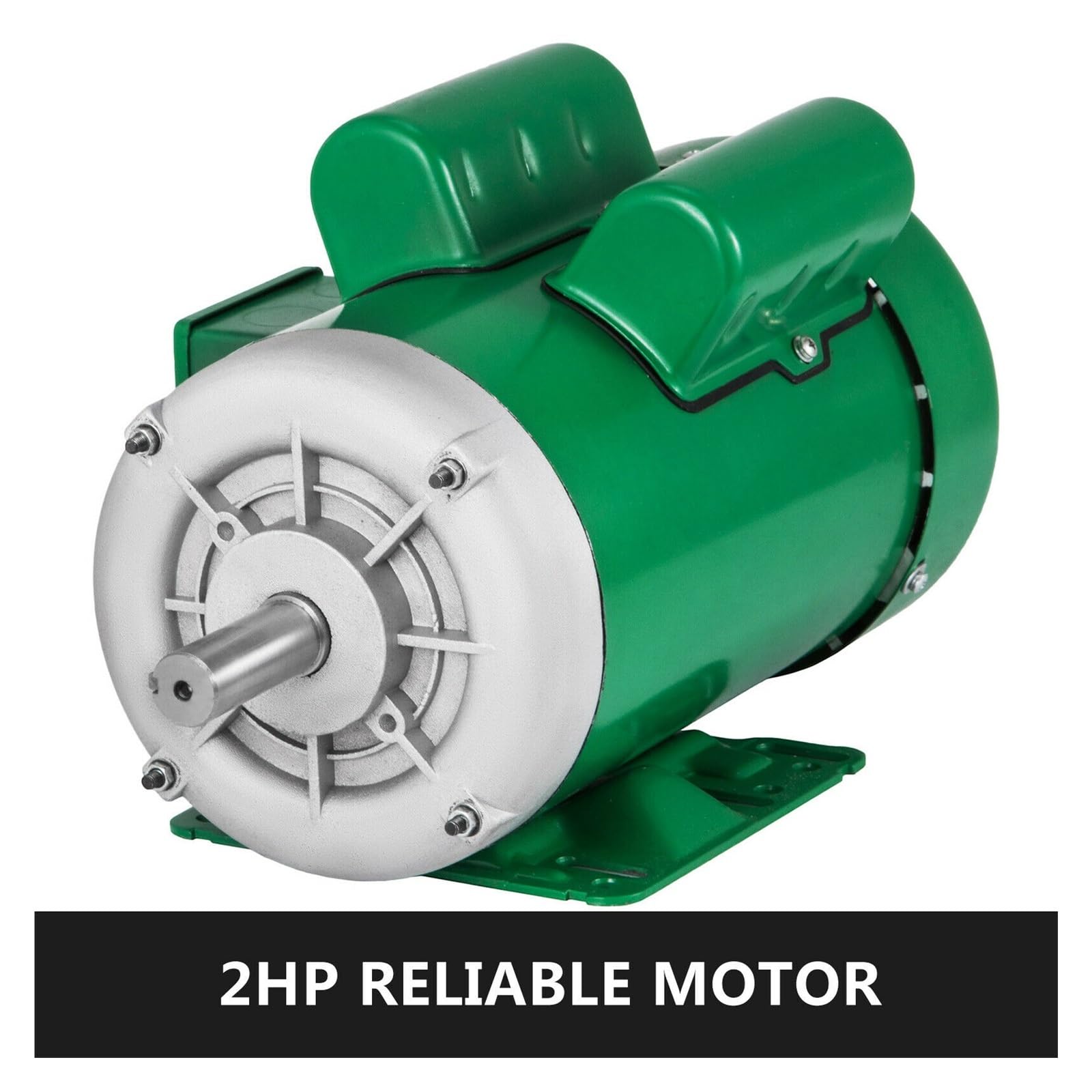 Moteur À Courant Alternatif Monophasé 2 Usage Agricole Avec Support De Montage Vitesse Maximale 1800 Tr/min Réversible TEFC IP65 Étanche Pour le bricolage
