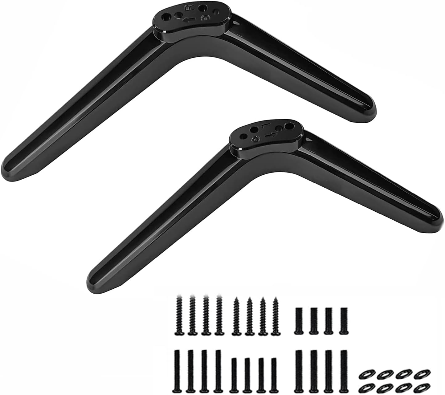 TV Base Stand for TCL Roku Smart TV, TV Legs for TCL TV Stand Legs, for