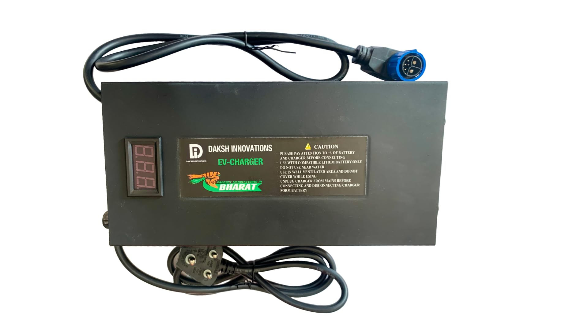Lithium Battery Charger 72V/8AMP/84 V CHOGORI Connector 2+4, COMAPTIBLE with OKYA SCOOTY-image-40