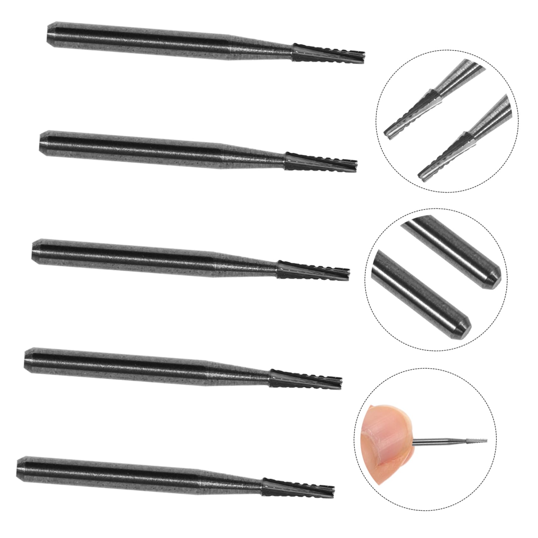 25piezas Brocas para Reparación De Parabrisas De Automóvil Kit De Herramientas para Reparar Grietas y Arañazos Brocas De Carburo De Tungsteno