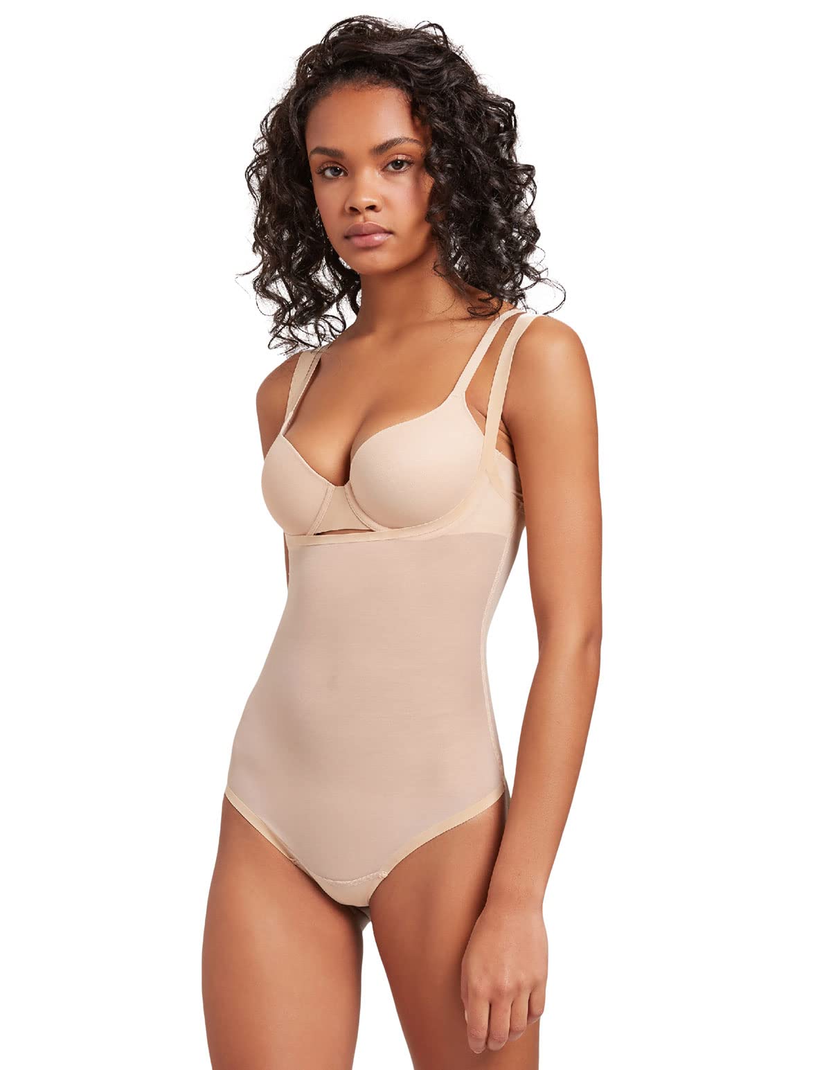 Wolford Tulle Forming String Body 4W3004 Clay 40