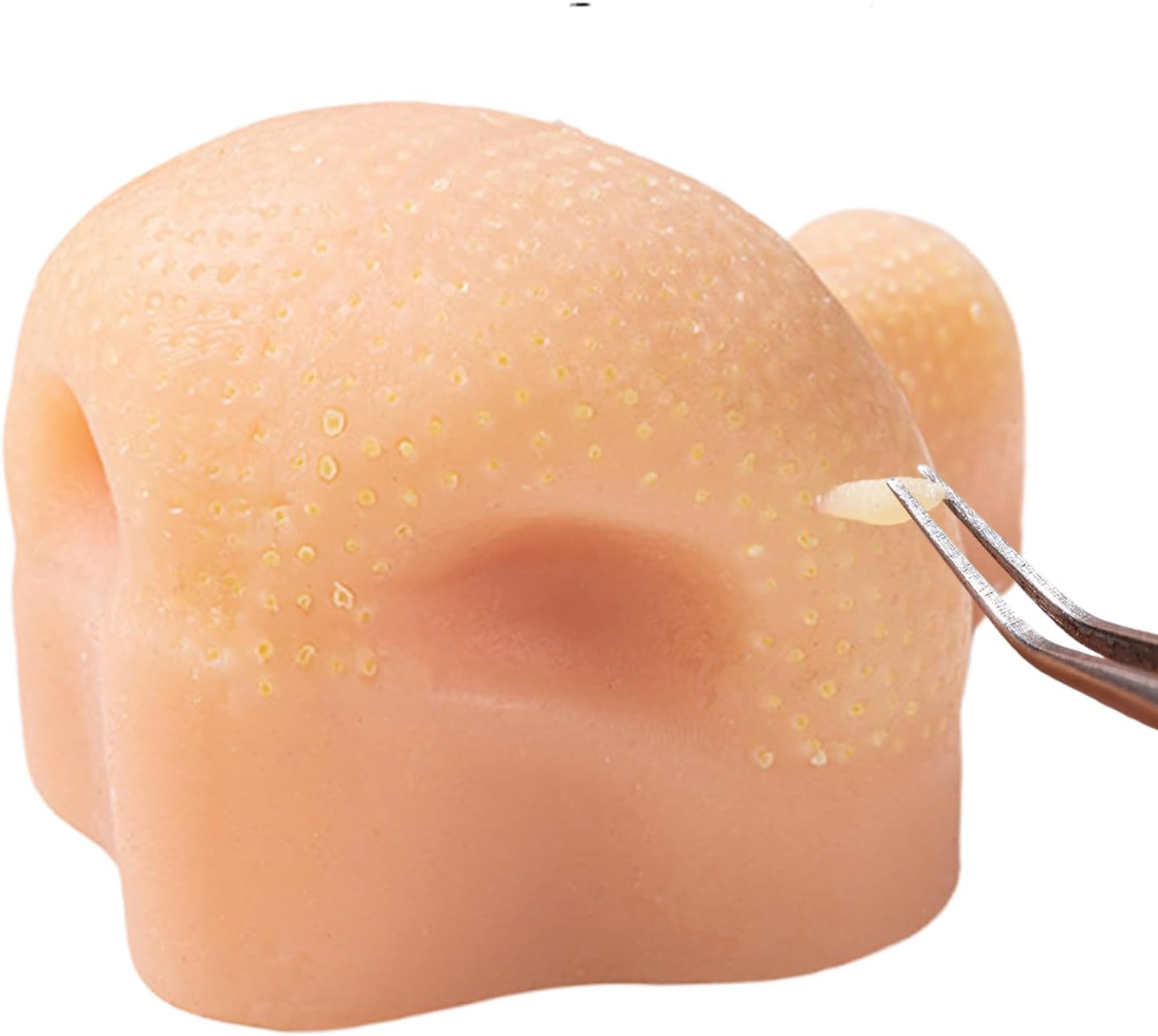 Nose Pimple Poppings Fidget Toy, Silicone Pimple Poppers Toy, Stress Reliefs Nose Pimples Picking Fidget Zit Poppings Toys, Reusable Funny Sensory Zit Picking Squeeze Fidgets Toys, for Kids Adults