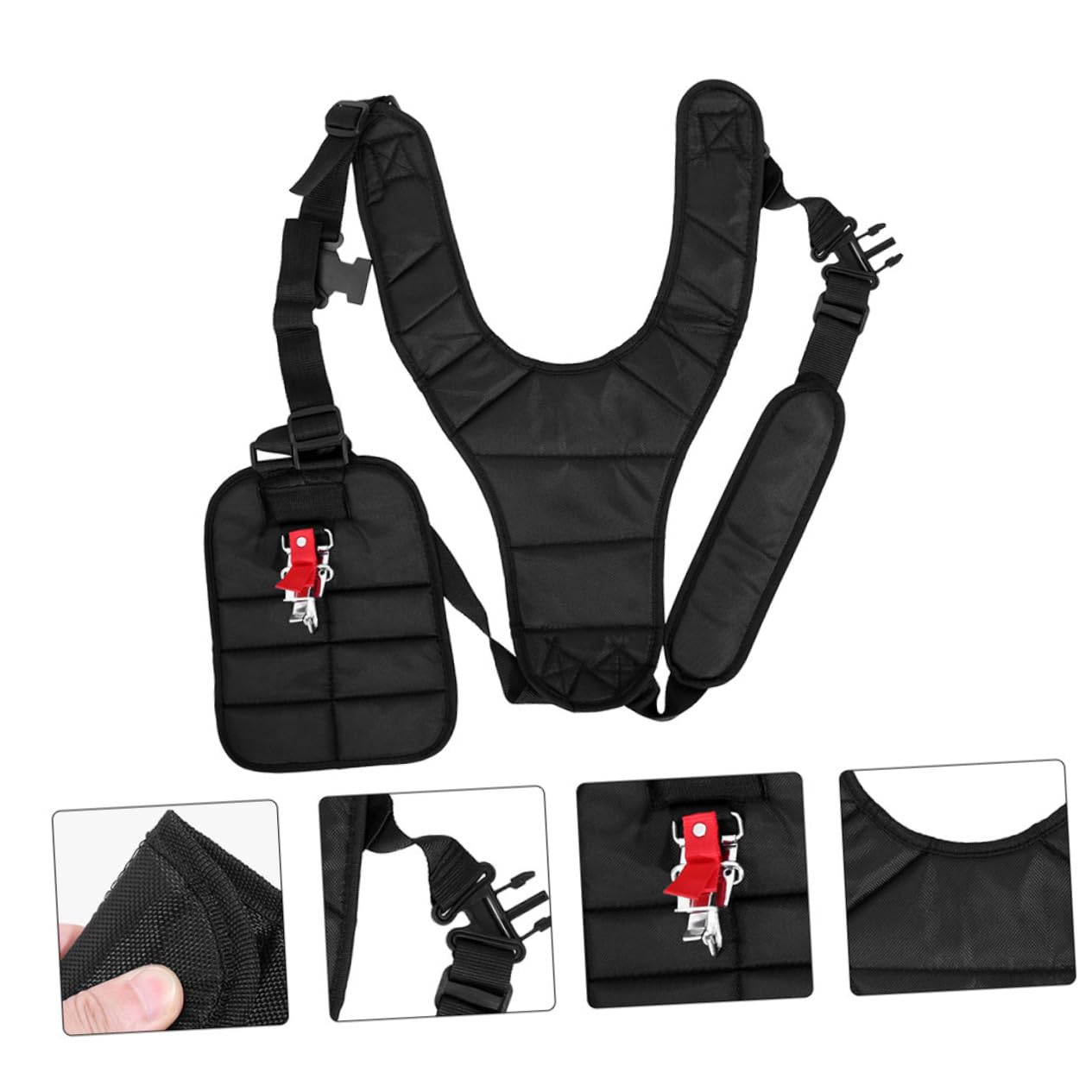 HEMOTON 2pezzi Cinghia per Decespugliatore con Imbracatura Padded per Comfort Ottimale del Accessorio Professionale per Giardinaggio e Manutenzione del