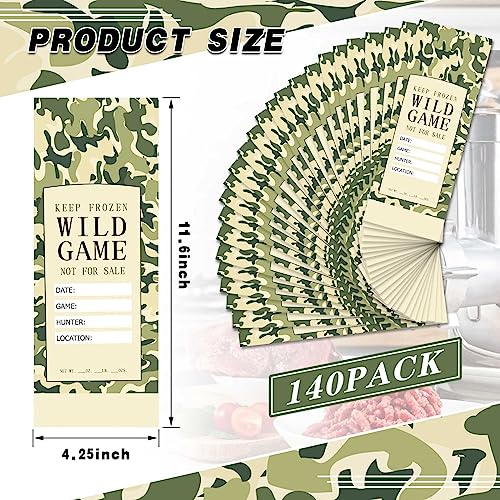 140 Premium Game Meat Freezer Bags - Durable & Leakproof - Image 2