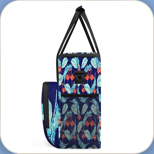Miniatura 4 de Bolsa de transporte para cafetera de flamenco Abstract Love para Keurig K-Mini o K-Mini Plus K-Cup Pods almacenamiento portátil cafetera bolsa de