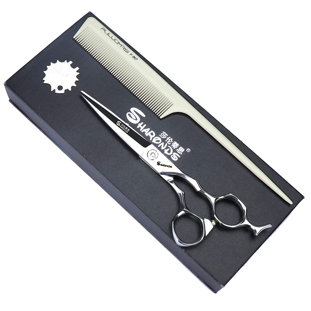 Axemoore 6" Professional Hairdressing Scissors Cutting Scissors with Scissors Box Comb Adjuster