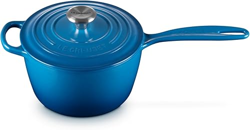 Le Creuset Cacerola Signature de hierro fundido esmaltado, 2.25 cuartos de galón., Marsella Marseille