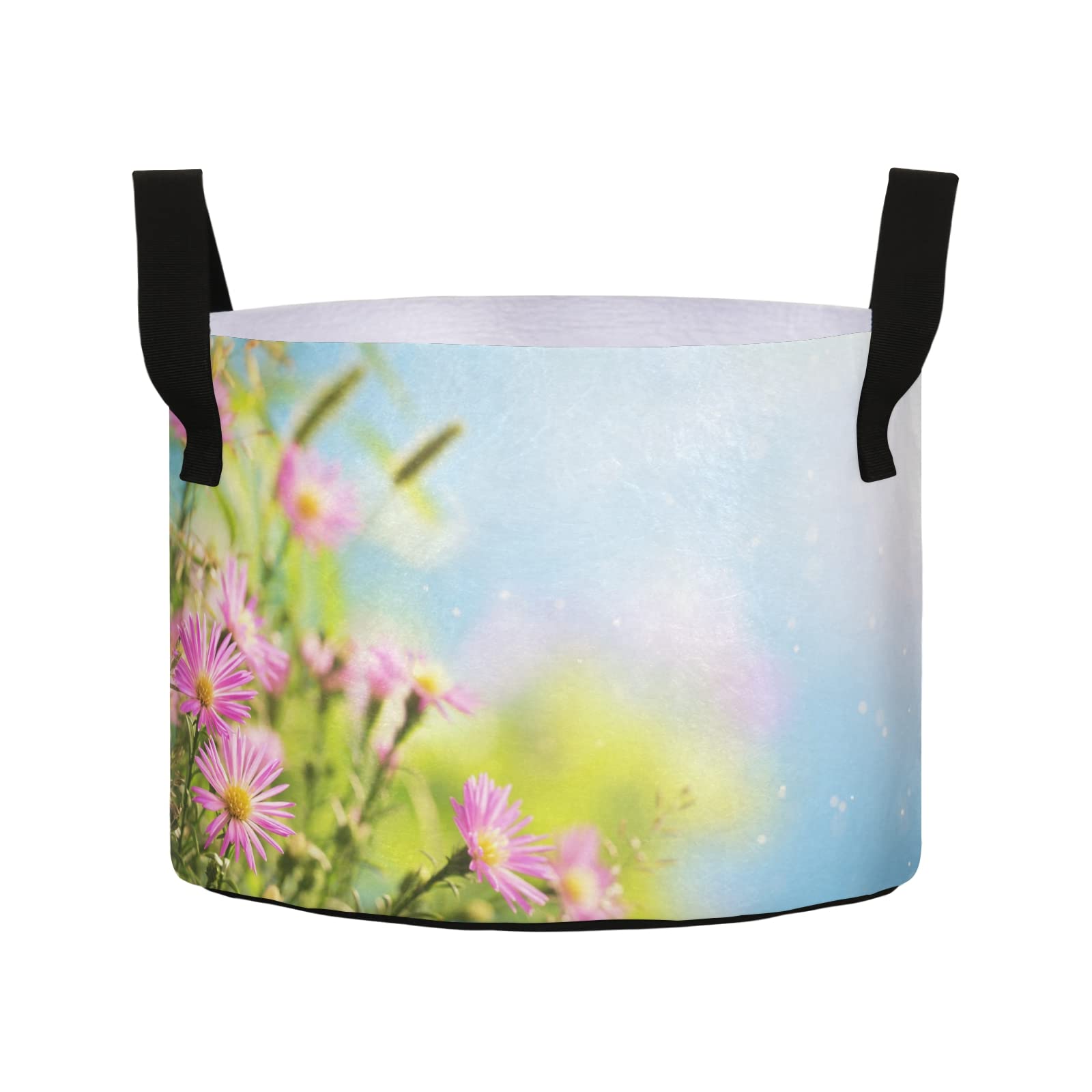 Vliesstoff Pflanzbeutel Mit Griffen – 10 Liter, Für Gemüse, Blumen, Atmungsaktiv