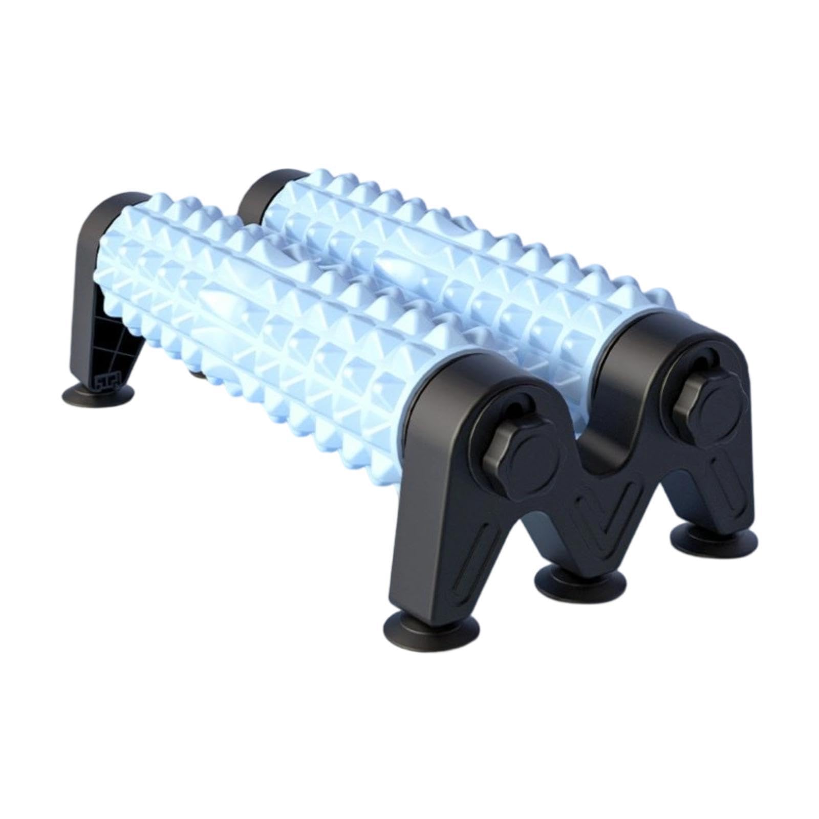 Rullo Massaggio con Base Ventosa Colonna Schiuma Robusta Rullo Massaggio Attrezzo Eva Strumento Supporto Muscoli Dorso Gambe Adatto per Allenamen