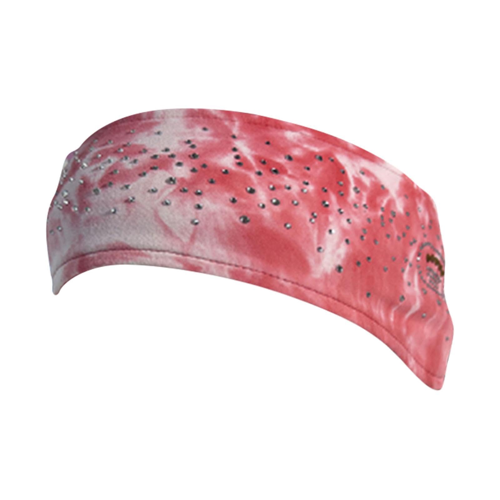 CALANDIS Figure Skating Headband Warm Portable Hair Band for Women Men Workout Sports Red | | Sweatbands | Clothing & Accessories-image-45