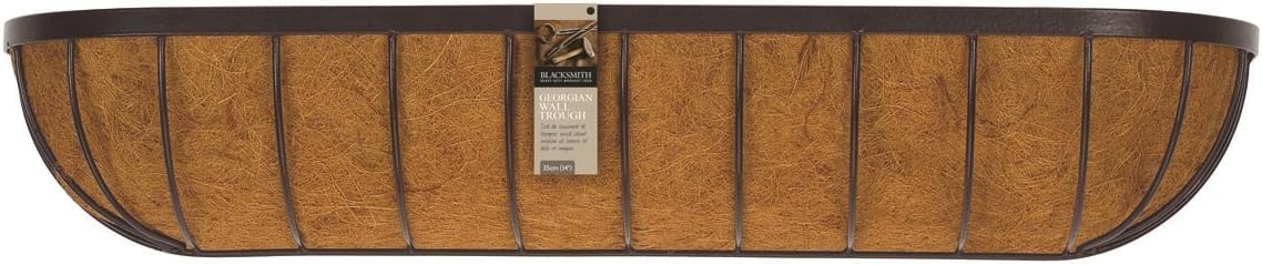 Gardman 00990 Georgian Wall Trough, Black Crackle, 90 cm, 36-Inch