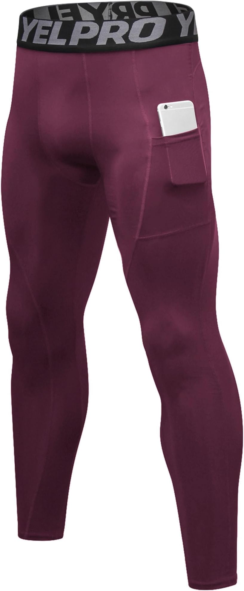 SPVISE Compression Pants Men Leggings for Sports Gym Cool Dry Athletic Tights Base Layer for Running Football Basketball Yoga