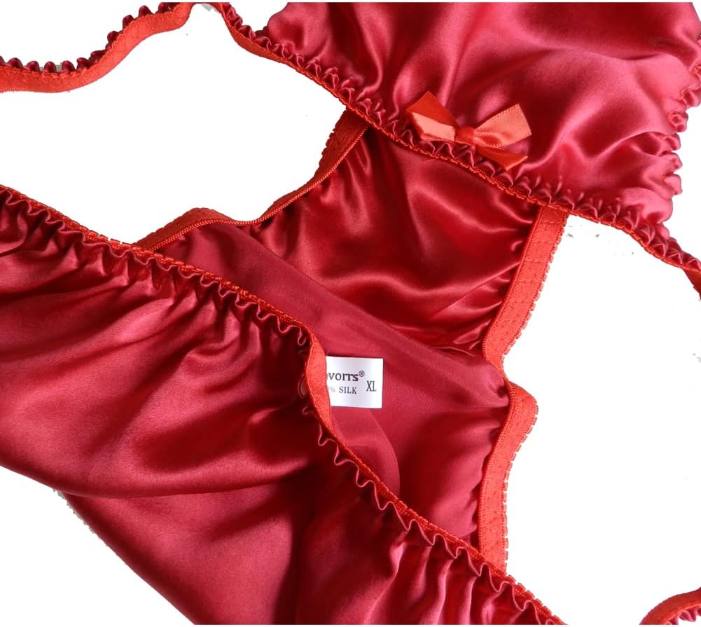 Sexy Women's 100% Silk Panties String Bikini - Image 2