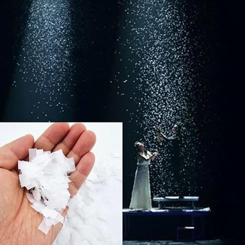 MilesMagic Set of 12 Magic Snowstorm Paper Flakes Gimmick |